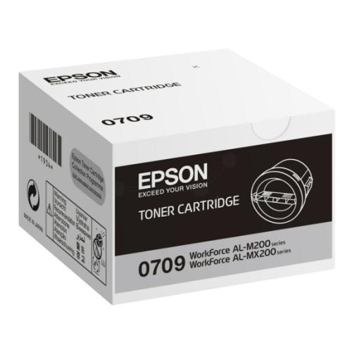 Epson cartucho de tóner negro (C13S050709 / 0709)