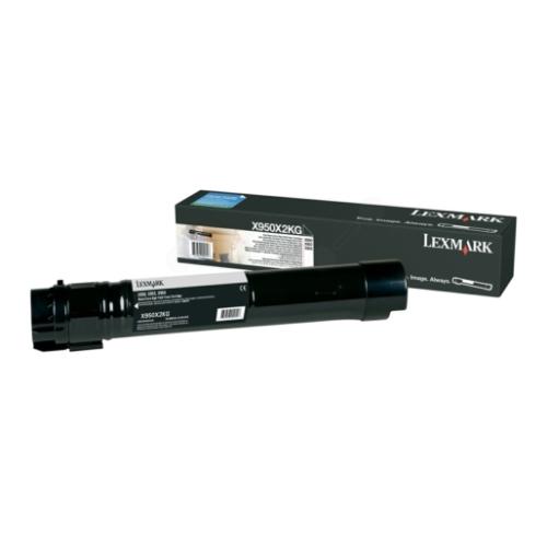 Lexmark cartucho de tóner negro (X950X2KG / 0X950X2KG) (alta capacidad)