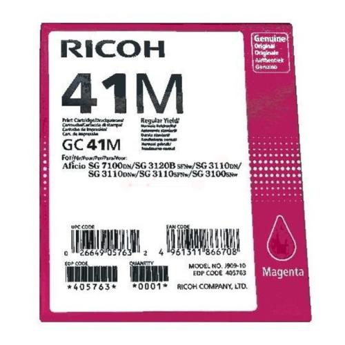 Ricoh cartucho de tinta magenta (405763 / GC41M)