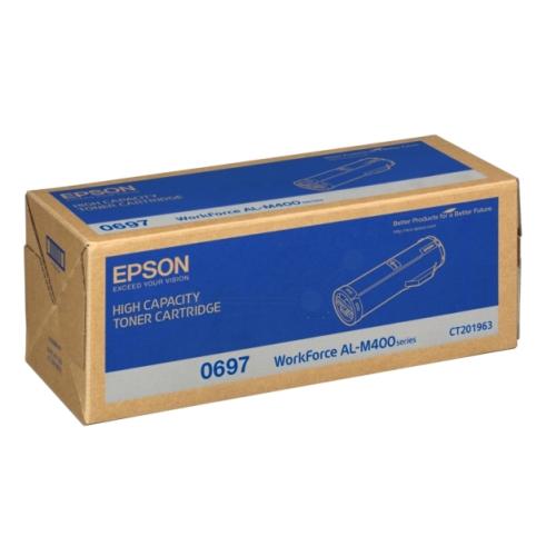 Epson cartucho de tóner negro (C13S050697 / 0697) (alta capacidad)