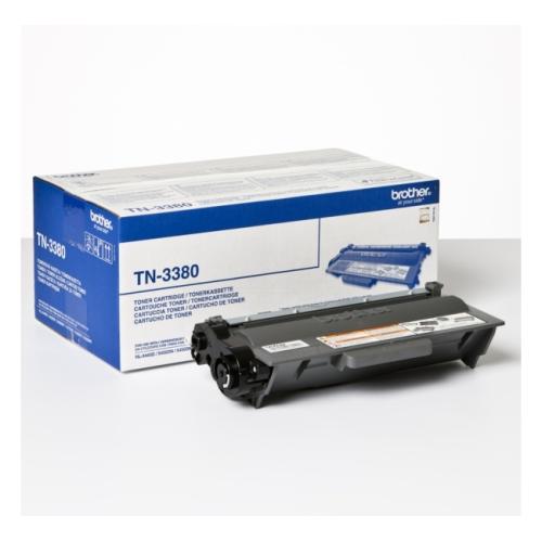 Brother cartucho de tóner negro (TN3380) (alta capacidad)