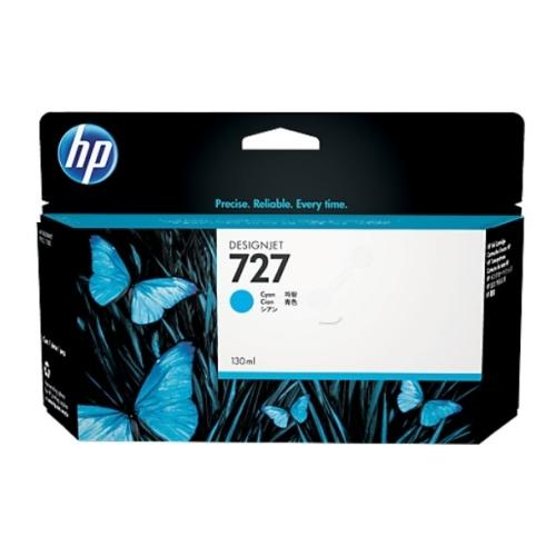 HP cartucho de tinta cian (B3P19A / 727)