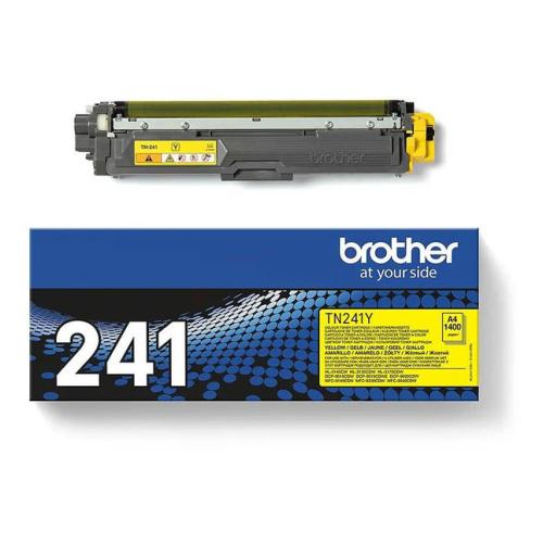 Brother cartucho de tóner amarillo (TN241Y)