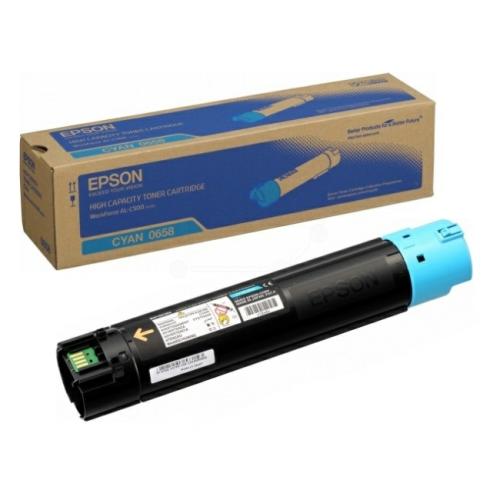 Epson cartucho de tóner cian (C13S050658 / 0658) (alta capacidad)