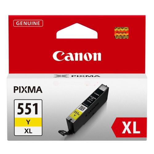 Canon cartucho de tinta amarillo (6446B001 / CLI551YXL) (alta capacidad)