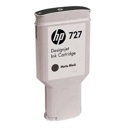 HP cartucho de tinta negro mate (C1Q12A / 727)