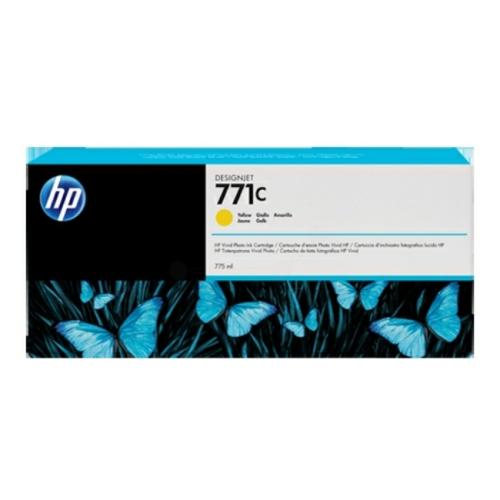 HP cartucho de tinta amarillo (B6Y10A / 771C)