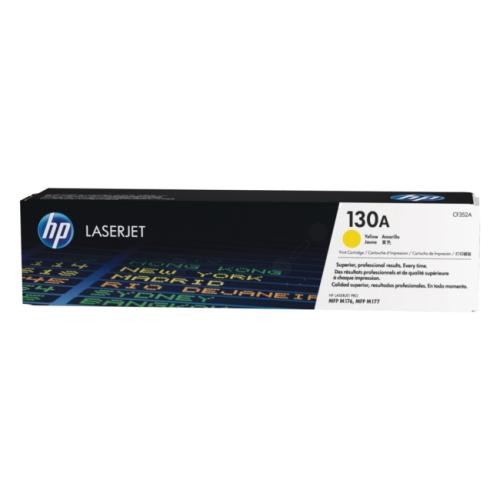 HP cartucho de tóner amarillo (CF352A / 130A)