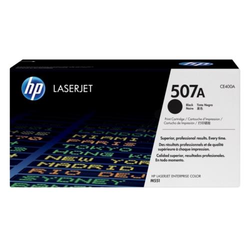 HP cartucho de tóner negro (CE400A / 507A)