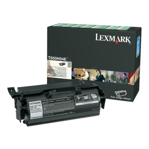 Lexmark cartucho de tóner negro (T650H04E / 0T650H04E) (Retorno)