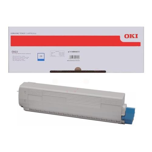 Oki cartucho de tóner cian (44844615)