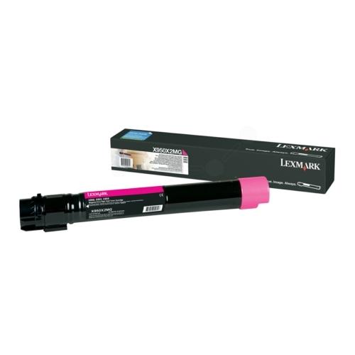 Lexmark cartucho de tóner magenta (X950X2MG / 0X950X2MG) (alta capacidad)