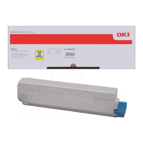 Oki cartucho de tóner amarillo (44844613)