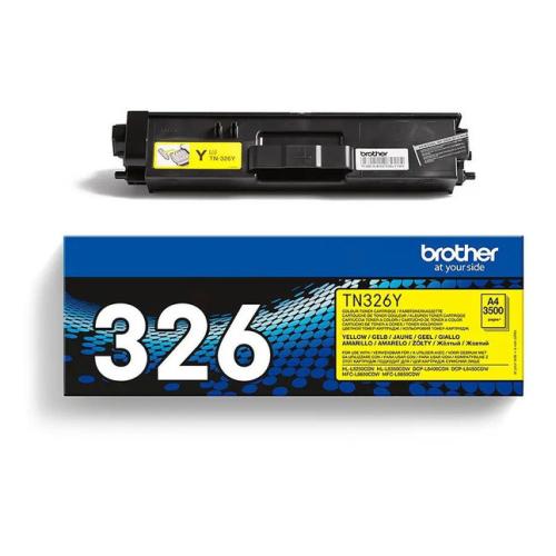 Brother cartucho de tóner amarillo (TN326Y) (alta capacidad)