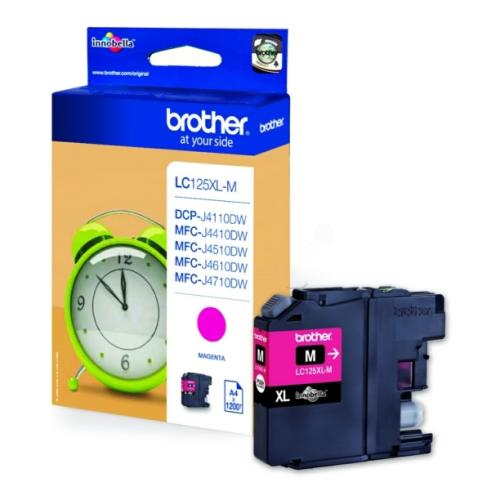 Brother cartucho de tinta magenta (LC125XLM)