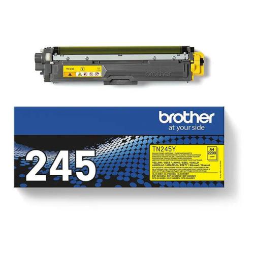 Brother cartucho de tóner amarillo (TN245Y) (alta capacidad)