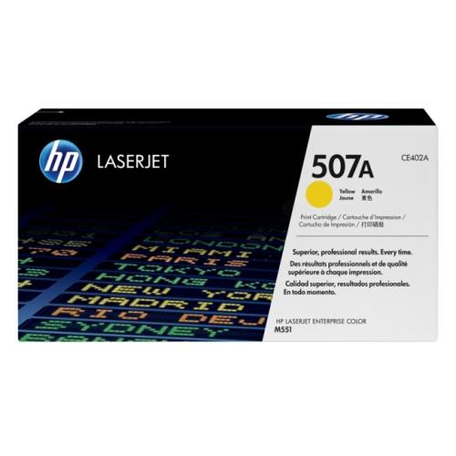 HP cartucho de tóner amarillo (CE402A / 507A)