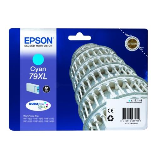 Epson cartucho de tinta cian (C13T79024010 / 79XL) (alta capacidad)