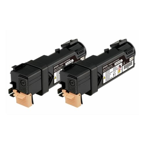 Epson cartucho de tóner negro (C13S050631 / 0630) (Paquete Doble)