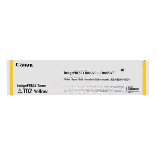 Canon cartucho de tóner amarillo (8532B001 / T02)