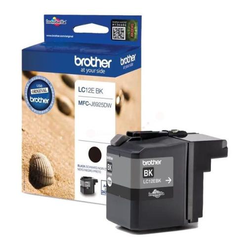 Brother cartucho de tinta negro (LC12EBK)