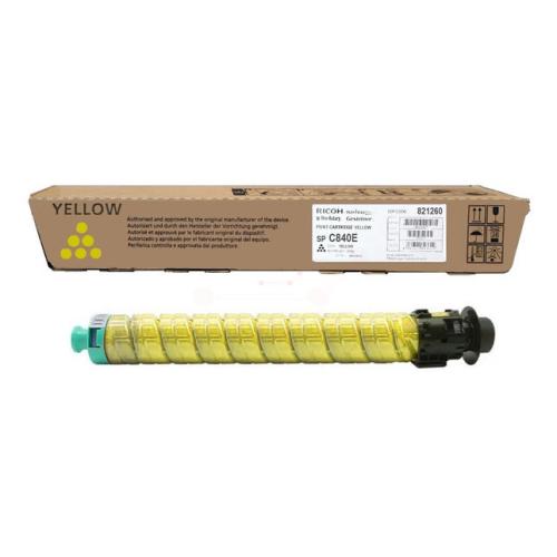 Ricoh cartucho de tóner amarillo (821260 / SPC840E)