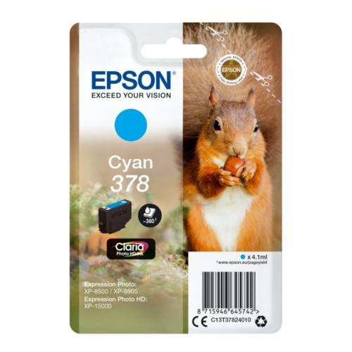Epson cartucho de tinta cian (C13T37824010 / 378)