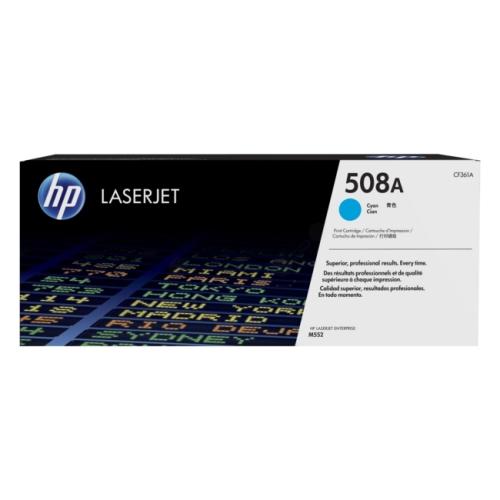 HP cartucho de tóner cian (CF361A / 508A)