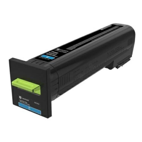 Lexmark cartucho de tóner cian (82K2XC0 / 082K2XC0) (Retorno)