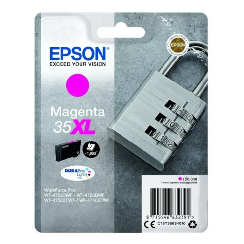 Epson cartucho de tinta magenta (C13T35934010 / 35XL) (alta capacidad)