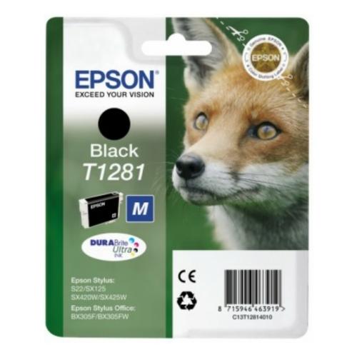 Epson cartucho de tinta negro (C13T12814012 / T1281)