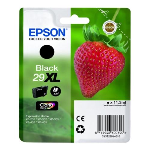 Epson cartucho de tinta negro (C13T29914012 / 29XL) (alta capacidad)