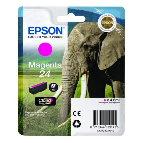 Epson cartucho de tinta magenta (C13T24234012 / 24)