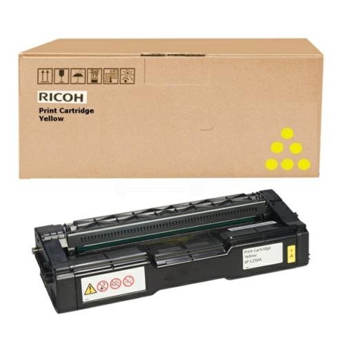 Ricoh cartucho de tóner amarillo (407719) (alta capacidad)