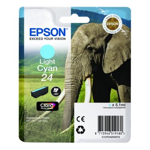 Epson cartucho de tinta foto cian (C13T24254012 / 24)
