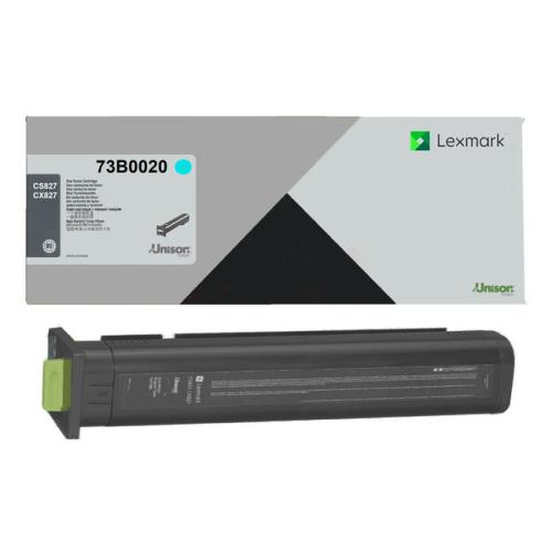 Lexmark cartucho de tóner cian (73B0020 / 073B0020)