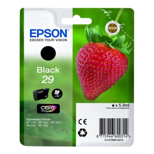 Epson cartucho de tinta negro (C13T29814012 / 29)