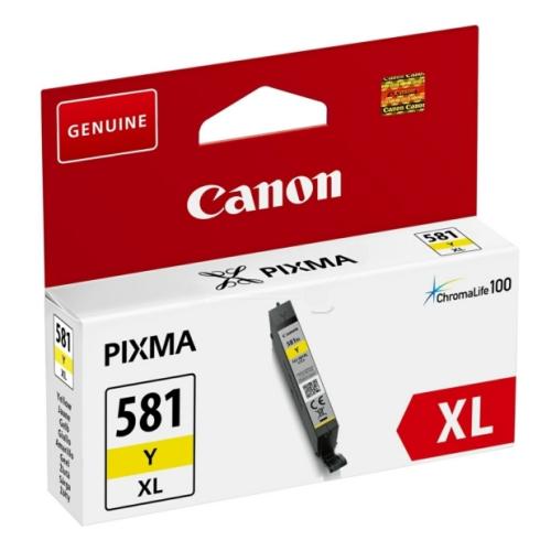 Canon cartucho de tinta amarillo (2051C001 / CLI581YXL) (alta capacidad)