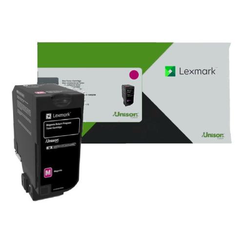 Lexmark cartucho de tóner magenta (74C20M0 / 074C20M0) (Retorno)