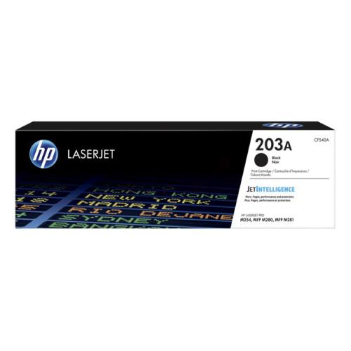 HP cartucho de tóner negro (CF540A / 203A)