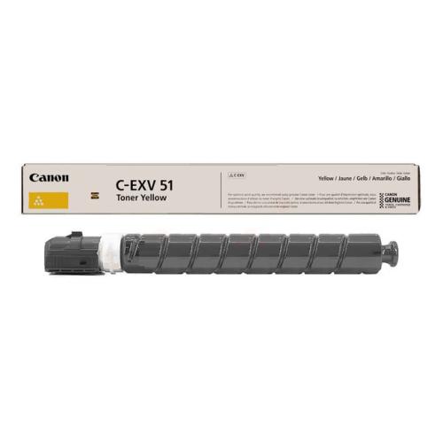 Canon cartucho de tóner amarillo (0484C002 / CEXV51Y)