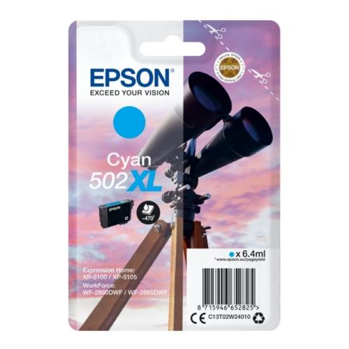 Epson cartucho de tinta cian (C13T02W24010 / 502XL) (alta capacidad)