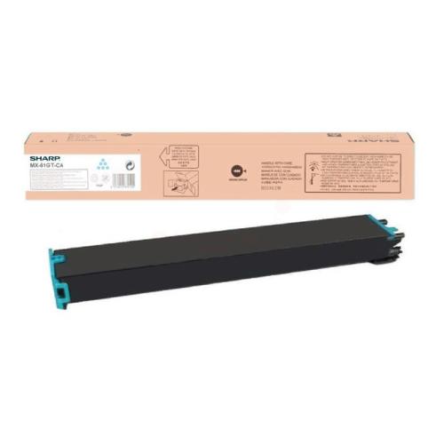 Sharp cartucho de tóner cian (MX61GTCA) (alta capacidad)