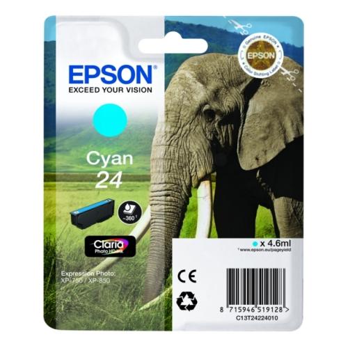 Epson cartucho de tinta cian (C13T24224012 / 24)