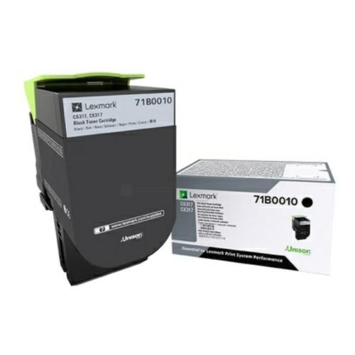 Lexmark cartucho de tóner negro (71B0010 / 071B0010)