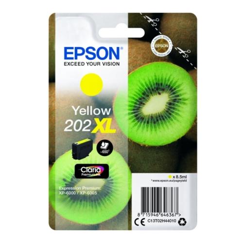 Epson cartucho de tinta amarillo (C13T02H44010 / 202XL) (alta capacidad)