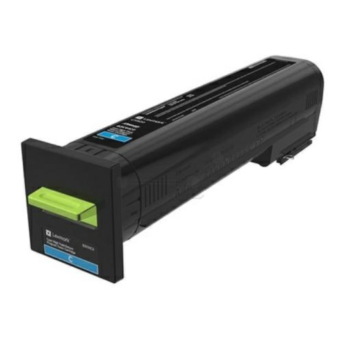 Lexmark cartucho de tóner cian (72K0X20 / 072K0X20) (alta capacidad)