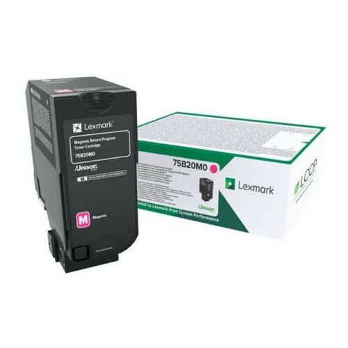 Lexmark cartucho de tóner magenta (75B20M0 / 075B20M0) (Retorno)