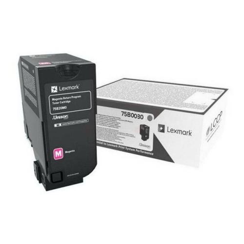 Lexmark cartucho de tóner magenta (75B0030 / 075B0030)
