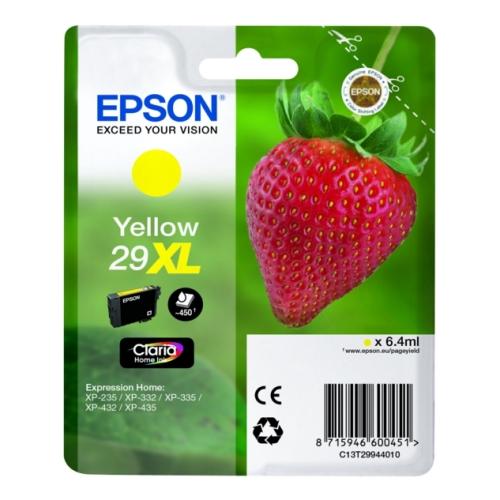 Epson cartucho de tinta amarillo (C13T29944012 / 29XL) (alta capacidad)